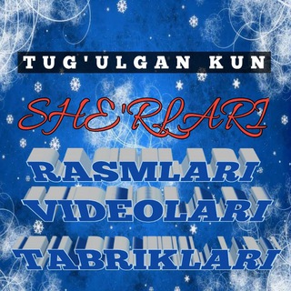 Telegram kanalining logotibi tugulgankunuchun — Tugulgan kun uchun