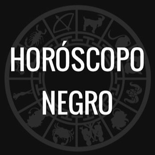 Logotipo del canal de telegramas tuhoroscopooficial - Horóscopo Negro» 🔮