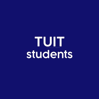 Telegram kanalining logotibi tuit_students — TATU talabalari | Rasmiy xabarlar