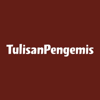 Logo saluran telegram tulisanpengemis — TulisanPengemis