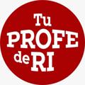 Logotipo del canal de telegramas tuprofederi - TU PROFE DE RI 🌎🌍🌏