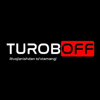 Telegram kanalining logotibi turoboff_firdavs — Turoboff