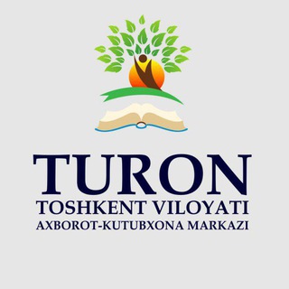 Telegram kanalining logotibi turonlib — "TURON" AXBOROT - KUTUBXONA MARKAZI