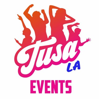 Логотип телеграм канала @tusalaevents — TusaLA Events