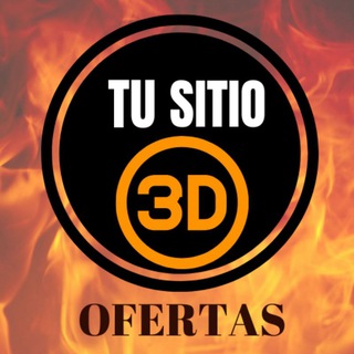 Logotipo del canal de telegramas tusitio3d - ⚡️¡OFERTAS IMPRESORAS!⚡️TU SITIO 3D