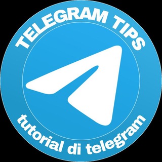 Telegram channel TELEGRAM TIPS - tutorial di telegram logo
