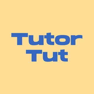 Telegram channel Tutor Tut · Курсы по дизайну ·3D · Графика · Дизайн Книги logo