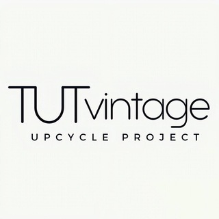 Логотип телеграм канала @tutvintage — TUTvintage | Винтажные пиджаки | Апсайкл