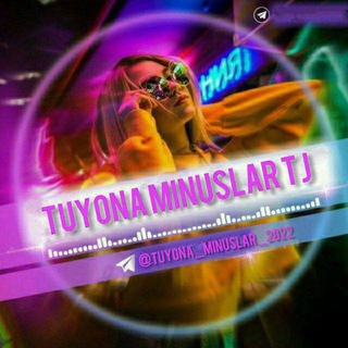Telegram channel TUYONA MINUSLAR (RASMIY KANAL) logo