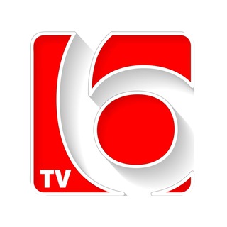 Логотип телеграм канала @tv6by — 6TV Biełaruś