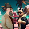 Logo saluran telegram tv_america — Big Sam & Boro Den