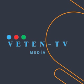 Логотип телеграм канала @tvbirinci — VETEN-TV Media Agentliyi