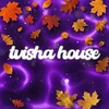Логотип телеграм канала @tvishahouse — твиши на связи🍂