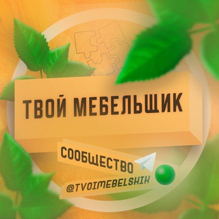 Логотип телеграм канала @tvoimebelshikchanel — Твой Мебельщик Канал 🗞