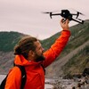 Логотип телеграм канала @twelvedrones — 12 дронов