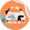 Логотип телеграм канала @two_psychologists — Осознанная психология
