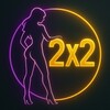 Logo of telegram channel twoxtwochannelzone — @2x2channelzone