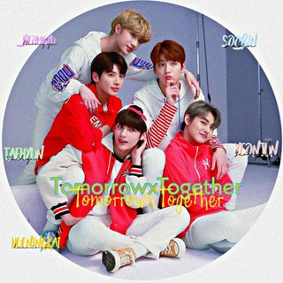 Логотип телеграм канала @txt_bighit_gallery — • TXT • BIG HIT • BTS