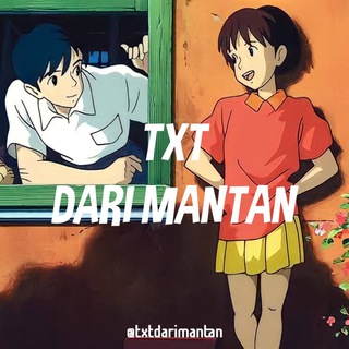 Logo saluran telegram txtdarimantan — TXT DARI MANTAN.
