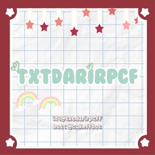 Logo saluran telegram txtdarirpcff — Txtrpcf open dikit!?!?