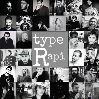 لوگوی کانال تلگرام type_rapi — تایپوگرافی رپی