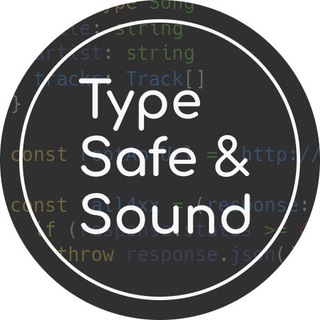 Логотип телеграм канала @typesafesound — Typesafe & Sound