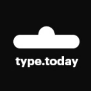 Логотип телеграм канала @typetoday — type.today