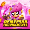 Логотип телеграм канала @tyrnirbs2025 — REMFESHK TOURNAMENTS