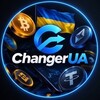 Логотип телеграм -каналу uachanger_crypto — 🔵 UaChanger • Міняємо крипту