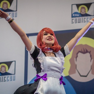 Логотип телеграм канала @uacosplay — u a cosplay
