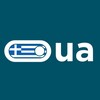 Логотип телеграм -каналу uaeduhubgr — Український Освітній Хаб у Греції