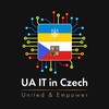 Логотип телеграм -каналу uaitinczech — UA IT Community in Czech 🇺🇦🇨🇿