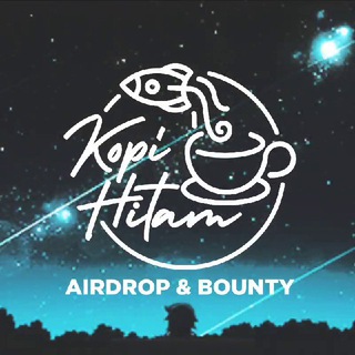 Logo of telegram channel uangdrop — KOPI HITAM ☕️ Airdrop & Bounty