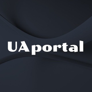 Логотип телеграм -каналу uaportal — uaportal