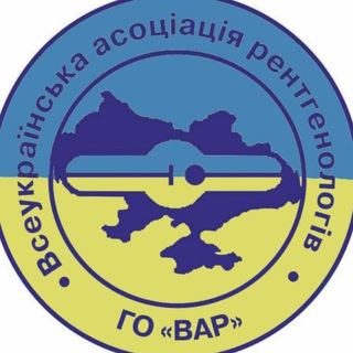 Логотип телеграм -каналу uarctmrt — Всеукраїнська асоціація рентгенологів