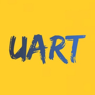 Логотип телеграм -каналу uart_gallery — UART. Ukrainian ART journal | Українське мистецтво