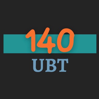 Telegram арнасының логотипі ubt_140grant — UBT_140_2023
