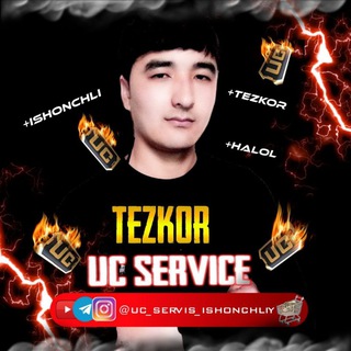 Telegram channel 𝗧𝗘𝗭𝗞𝗢𝗥 𝗨𝗖 𝗦𝗘𝗥𝗩𝗜𝗦 (💯𝐈𝐬𝐡𝐨𝐧𝐜𝐡𝐥𝐢𝐲) logo