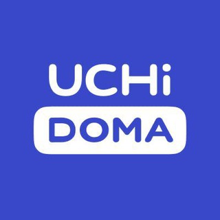 Логотип телеграм канала @uchidoma — UCHi.DOMA