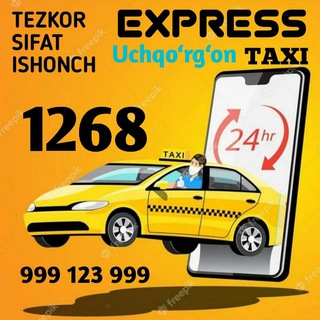 Telegram kanalining logotibi uchkurgan_taxi1268 — Express taxi Uchqo‘rg‘on