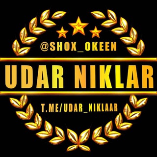 Telegram channel ✹ UDAR NIKLAR ✹ logo