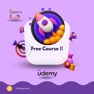 टेलीग्राम चैनल का लोगो udemy_course_thriftygrab — Udemy Course Free || Thriftygrab