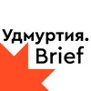 Логотип телеграм канала @udmnovosty — Удмуртия.brief