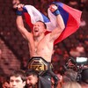 Логотип телеграм канала @ufcfightru — UFC FIGHT