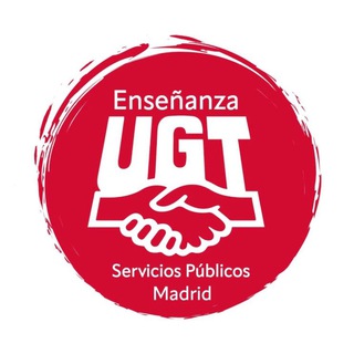 Logotipo del canal de telegramas ugteducacionpublicamadrid - Educación Pública UGT-SP Madrid