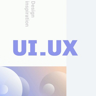 Логотип телеграм канала @uiux_design — UI_UX inspiration