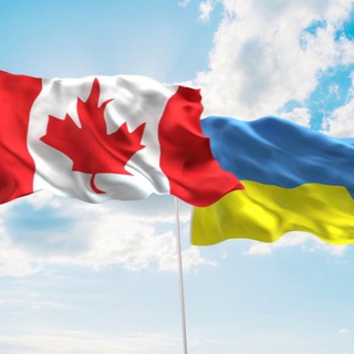 Логотип телеграм -каналу ukanadu — Эмиграция Украина Канада