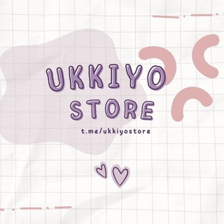 Logo saluran telegram ukkiyostore — Ukkiyo Store! [OPEN]