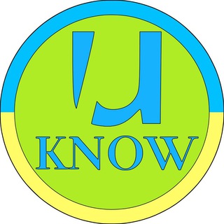 Логотип телеграм -каналу uknow_language_school — UKnow Language School