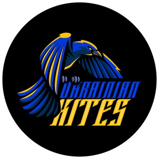 Логотип телеграм -каналу ukr_kites — Ukrainian kites ✙ 🦅